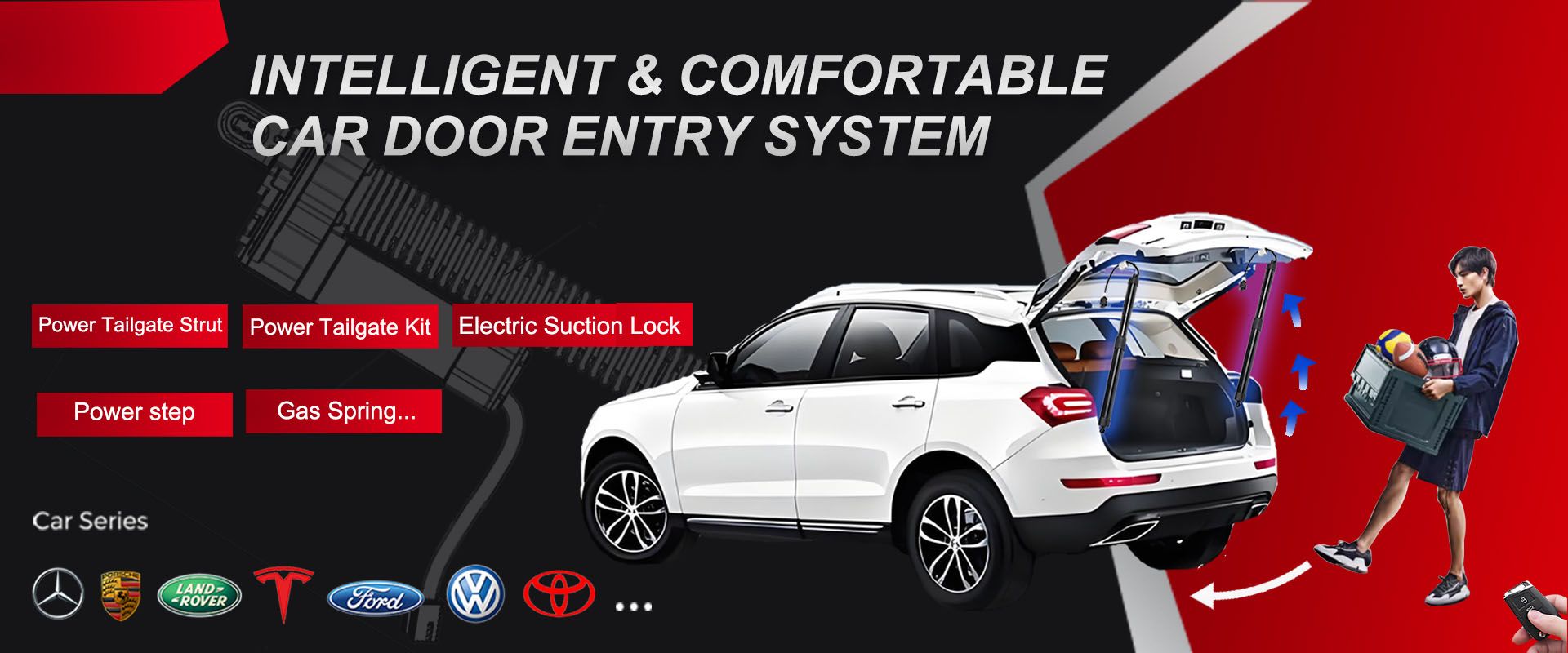 Electric Tailgate Struts