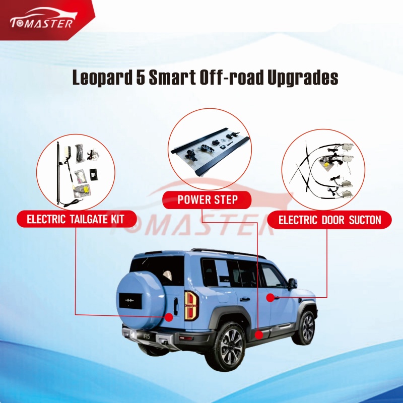 BYD BAO 5 Power Tailgate, Soft Close Door and Power Running Board Supply
