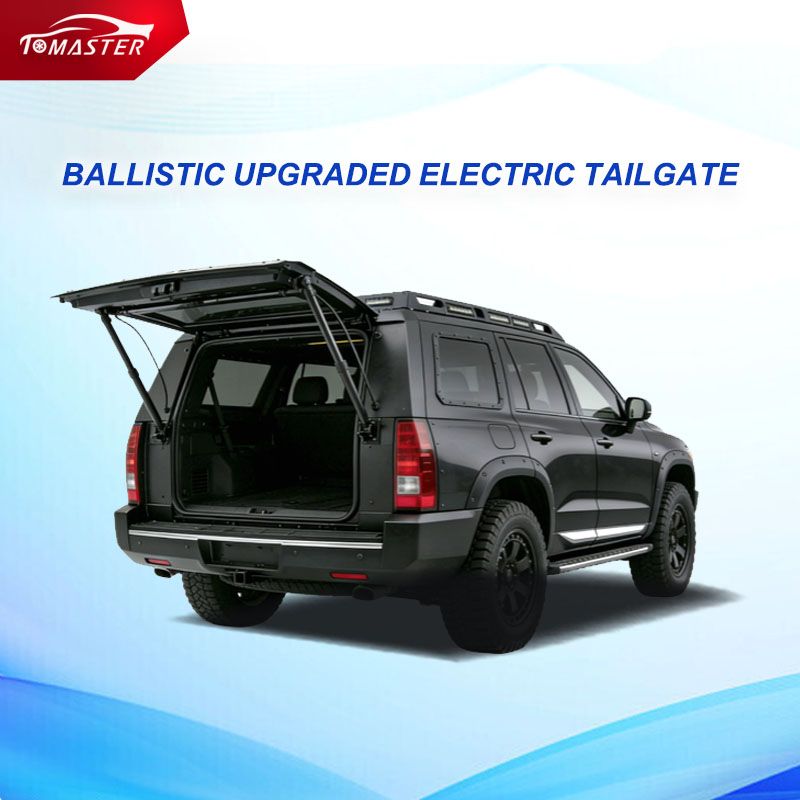 Ballistic-Grade Upgraded Electric Tailgate Struts | 1000N-2000N High-Thrust for Armored SUVs & Limos
