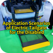 Application Scenarios of Electric Tailgate for the Disabled