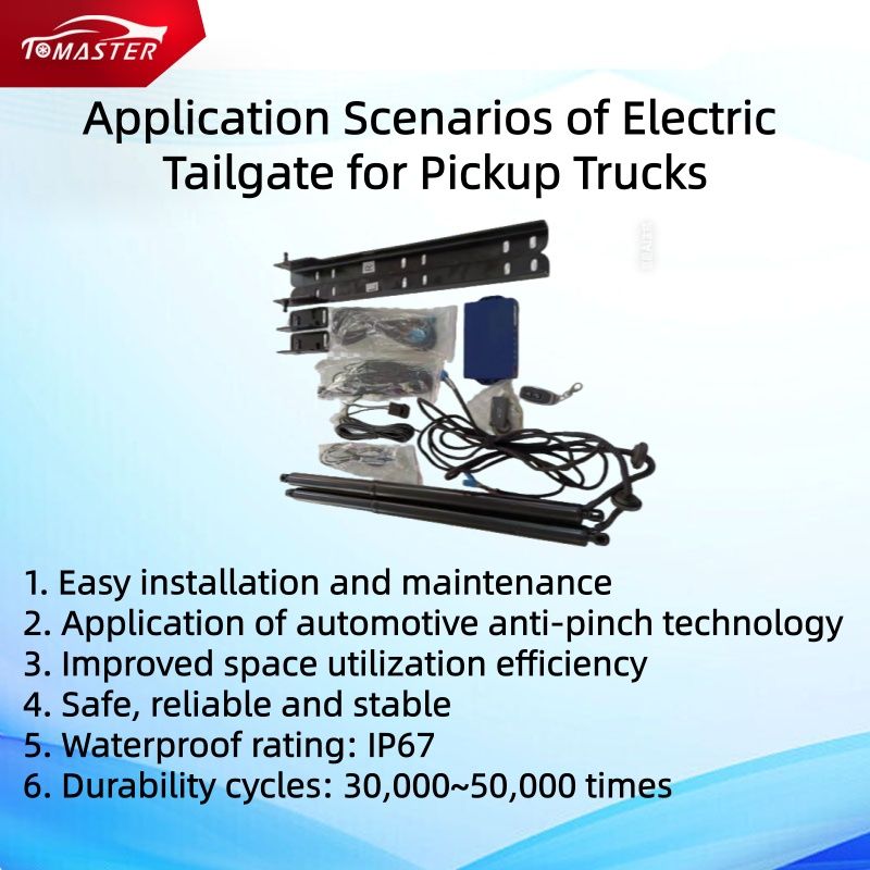 Heavy-Duty Smart Electric Tailgate System for Pickup Trucks | IP67 All-Terrain Power Liftgate with Anti-Pinch Tech