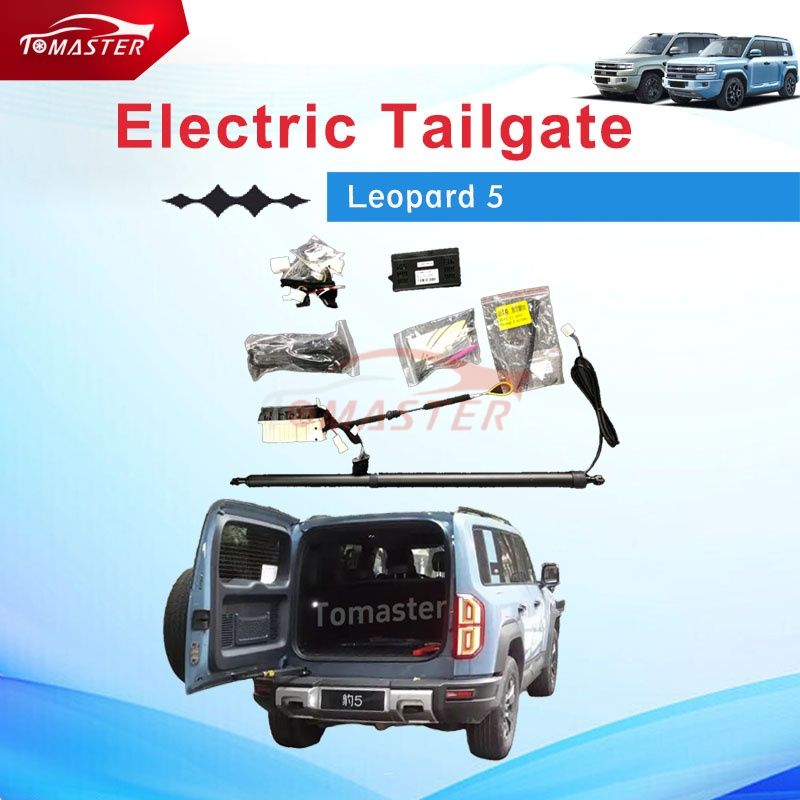 BYD Leopard 5 Power Tailgate, Soft Close Door and Power Running Board Supply