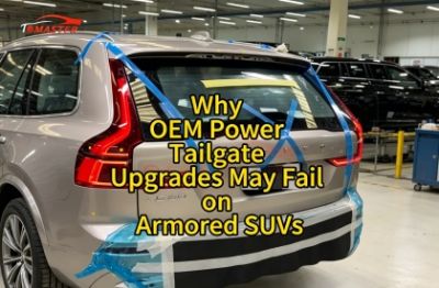 Why Can Adding Gas Springs to an OEM Power Tailgate Still Fail After an Armored SUV Conversion?